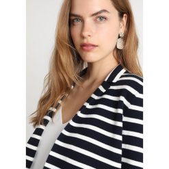 Banana Republic CROPPED Żakiet blue. Niebieskie kurtki damskie Banana Republic, xs, bez wzorów, z bawełny. Za 419,00 zł.