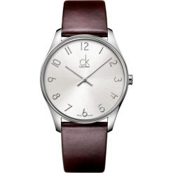 ZEGAREK CALVIN KLEIN CLASSIC GENT K4D211G6. Niebieskie zegarki męskie Calvin Klein, ze stali. Za 739,00 zł.