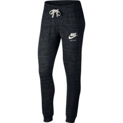 Nike W Nsw Gym Vntg Pant Black Sail S. Czarne spodnie damskie Nike, s, z dresówki, sportowe. Za 199,00 zł.