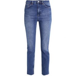 Jeansy damskie: Topshop Tall Jeansy Straight Leg middenim