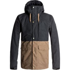Quiksilver kurtka męska Black XL. Czarne kurtki sportowe męskie Quiksilver, na zimę, xl, bez wzorów, z materiału, bez kaptura, narciarskie, thinsulate. W wyprzedaży za 739,00 zł.