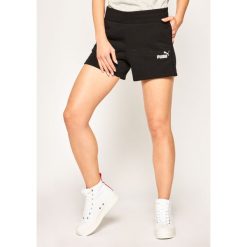 Szorty sportowe Puma Essentials Sweat 851821. Czarne spodnie damskie Puma, xs, z bawełny. W wyprzedaży za 99,00 zł.