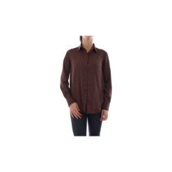 Koszule Calvin Klein Jeans K20K200840 PRT GEOMETRIC. Czerwone koszule damskie Calvin Klein Jeans, s, bez wzorów, z jeansu, bez kołnierzyka, bez rękawów. Za 392,17 zł.