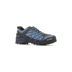 Buty Salewa MS Wildfire 63485 3983. Niebieskie buty trekkingowe męskie marki Salewa, bez zapięcia, trekkingowe. Za 530,40 zł.