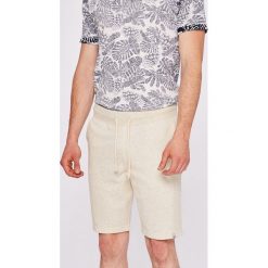 Jack & Jones - Szorty. Szare bermudy męskie Jack & Jones, z bawełny, casualowe. W wyprzedaży za 59,90 zł.