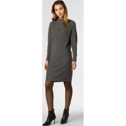Esprit Collection - Sukienka damska z dodatkiem kaszmiru, szary. Szare sukienki damskie Esprit Collection, na co dzień, xl, bez wzorów, z kaszmiru, eleganckie, bez kołnierzyka, bez rękawów. Za 299,95 zł.