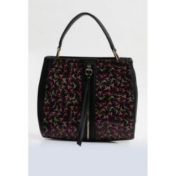 Shopper bag damskie: Torba z oryginalnym printem
