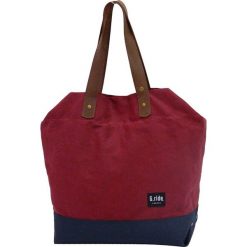 Torebki klasyczne damskie: Torebka w kolorze czerwonym – 33 x 40 x 15 cm