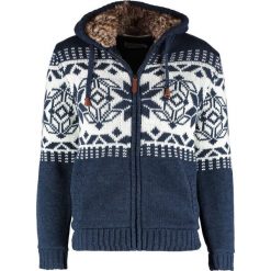 Swetry rozpinane męskie: Pier One Kardigan blue melange
