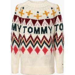 Tommy Jeans - Sweter damski, wielokolorowy. Swetry damskie Tommy Jeans, m, bez wzorów, z jeansu, bez rękawów, bez kaptura. Za 649,95 zł.