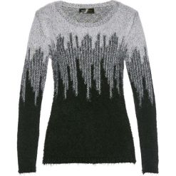Swetry klasyczne damskie: Sweter bonprix czarno-biały