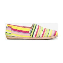Paez Espadryle Wielokolorowy. Espadryle damskie Paez, w paski, z materiału, bez obcasa. Za 249,95 zł.