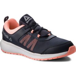Buty Reebok - Road Supreme CN4198 Navy/Pnk/Wht/Slvr. Niebieskie buty do biegania damskie Reebok, z materiału. W wyprzedaży za 139,00 zł.