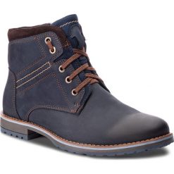 Kozaki LASOCKI FOR MEN - 9254 Granatowy. Niebieskie buty zimowe męskie Lasocki For Men, z materiału. Za 229,99 zł.