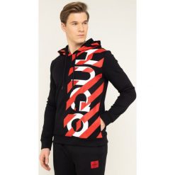 Bluza Hugo Dyoto 50423435. Czarne bluzy męskie HUGO, xxl, bez wzorów, bez kołnierzyka, bez rękawów, bez kaptura. W wyprzedaży za 319,00 zł.