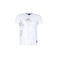 T-shirty z krótkim rękawem Redskins STRIPES. Białe t-shirty męskie marki Redskins, xl, bez wzorów, bez kołnierzyka, krótkie. Za 103,20 zł.