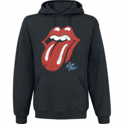 The Rolling Stones Tongue Bluza z kapturem czarny. Czarne bluzy męskie The Rolling Stones, l, z kapturem. Za 164,90 zł.