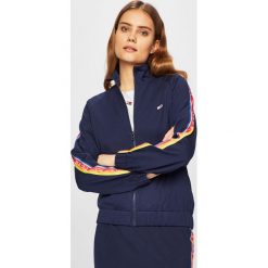 Tommy Jeans - Bluza. Niebieskie bluzy damskie Tommy Jeans, s, z nadrukiem, z elastanu, bez rękawów, bez kaptura. W wyprzedaży za 239,90 zł.