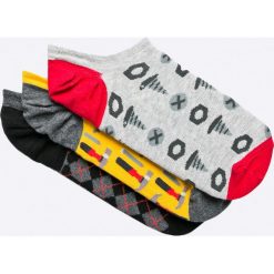 Medicine - Skarpety African Roots (3-pack). Szare skarpetki męskie marki MEDICINE, z elastanu. Za 39,90 zł.