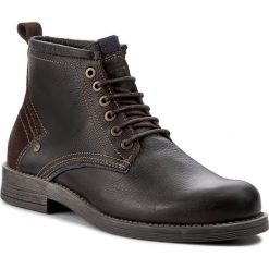 Kozaki WRANGLER - Cliff Mid WM172030 Tdm 108. Brązowe buty zimowe męskie Wrangler, z materiału. W wyprzedaży za 299,00 zł.