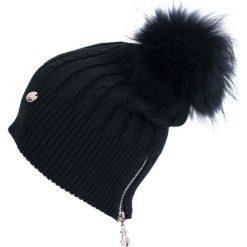 Czapka damska Fashion fur czarna. Czarne czapki zimowe damskie Art of Polo. Za 78,80 zł.