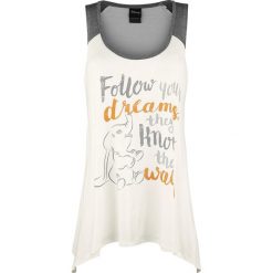 Topy damskie: Dumbo Follow Your Dreams Top damski stara biel/odcienie szarego