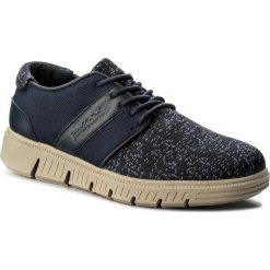 Półbuty JOSEF SEIBEL - Falko Knitted 15 39615 324 500 Blau. Niebieskie półbuty skórzane męskie marki Josef Seibel, na co dzień. W wyprzedaży za 259,00 zł.