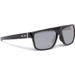 Okulary przeciwsłoneczne OAKLEY - Crossrange OO9361-0257 Polished Black/Black Iridium. Czarne okulary przeciwsłoneczne męskie Oakley, z tworzywa sztucznego. W wyprzedaży za 549,00 zł.