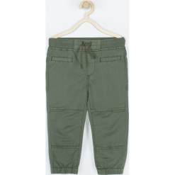 Spodnie. Brązowe spodnie chłopięce marki SMILE LITTLE ONE. Za 79,90 zł.