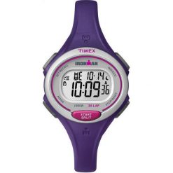 Zegarek Timex Damski IronMan TW5K90100 Triathlon 30 Lap fioletowy. Fioletowe zegarki damskie Timex. Za 179,50 zł.