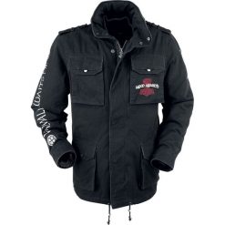 Kurtki męskie bomber: Amon Amarth EMP Signature Collection Kurtka czarny