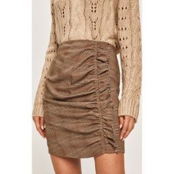 Pepe Jeans - Spódnica Ruly. Pomarańczowe spódniczki damskie Pepe Jeans, na co dzień, s, bez wzorów, z elastanu, mini, proste. W wyprzedaży za 199,90 zł.