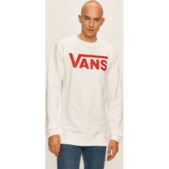 Vans - Bluza VN0A456AKSF1. Białe bluzy męskie Vans, s, z nadrukiem, z bawełny, z okrągłym kołnierzem, bez rękawów, bez kaptura. Za 259,90 zł.