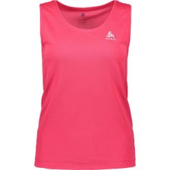 Top sportowy "Aenne" w kolorze różowym. Różowe topy damskie Odlo Women, s, bez wzorów, ze skóry, z okrągłym kołnierzem. W wyprzedaży za 85,95 zł.