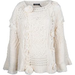 Twin-Set Sweter "Oversize". Swetry damskie w ażurowe wzory, z dzianiny. Za 299,00 zł.