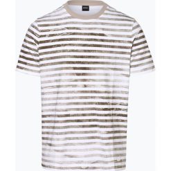BOSS Casual - T-shirt męski – Tirch, beżowy. Brązowe t-shirty męskie BOSS Casual, m, bez wzorów, casualowe, bez kołnierzyka. Za 349,95 zł.