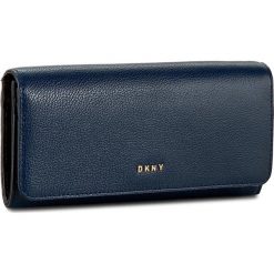 Duży Portfel Damski DKNY - Slgs-Chelsea Vinta R362320207 Ink 489. Niebieskie portfele damskie DKNY, bez wzorów, ze skóry. W wyprzedaży za 299,00 zł.