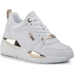 Sneakersy GUESS - Tallyn FL5TLY FAL12 WHITE. Białe półbuty damskie Guess, ze skóry ekologicznej. Za 589,00 zł.