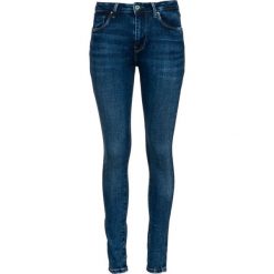 Pepe Jeans jeansy damskie Regent 26/30 niebieskie. Niebieskie jeansy damskie Pepe Jeans, z jeansu, z podwyższonym stanem. Za 459,00 zł.