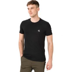 Calvin Klein Essentials Koszulka Czarny. Czarne podkoszulki męskie Calvin Klein, xl, bez wzorów, z bawełny, z krótkim rękawem. Za 147,95 zł.