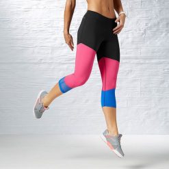 Odzież damska: Reebok Spodnie damskie Dance Foundation Capri czarne r. M (B84054)