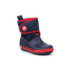 Śniegowce Dziecko Crocs Crocband II5 Gust 12905-485. Brązowe śniegowce chłopięce Crocs, bez zapięcia. Za 151,23 zł.
