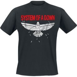 System Of A Down Dove Overcome T-Shirt czarny. Czarne t-shirty męskie marki System Of A Down, l. Za 74,90 zł.
