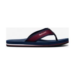 Gant Palmworld Japonki Niebieski. Niebieskie klapki męskie GANT, w paski, z materiału. Za 175,95 zł.