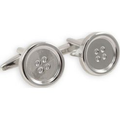 Stylowe, Męskie Spinki do Mankietów -ALTIES- GUZIKI, Zapięcie, Eleganckie SPMALT0265. Spinki do mankietów męskie Alties, z mosiądzu. Za 45,00 zł.