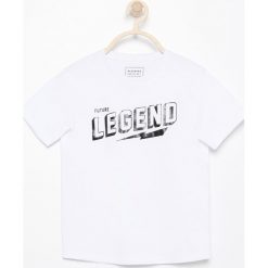 T-shirty chłopięce: T-shirt z napisem future legend – Biały