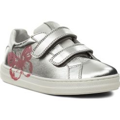 Creepersy damskie: Półbuty NATURINO - 0012012196.02.9111 M Argento/Bianco