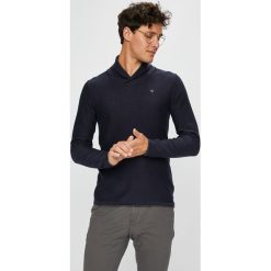 Guess Jeans - Sweter. Szare swetry klasyczne męskie Guess Jeans, l, z bawełny. Za 359,90 zł.