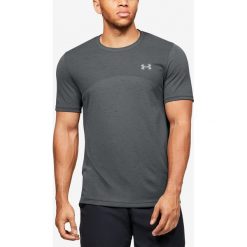 Under Armour Seamless Koszulka Szary. Szare podkoszulki męskie Under Armour, xl, bez wzorów, z poliesteru, z krótkim rękawem. Za 206,95 zł.