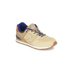 Buty Dziecko New Balance KL574. Brązowe trampki dziewczęce New Balance, bez wzorów, bez zapięcia. Za 189,99 zł.